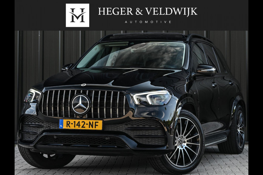 Mercedes-Benz GLE 350 de 4MATIC Premium Plus AMG Line | Panoramadak | Burmester | HUD | Luchtvering | Memory Seats | Trekhaak | Ambiance Interieur | Stoel + Stuurverwarming |