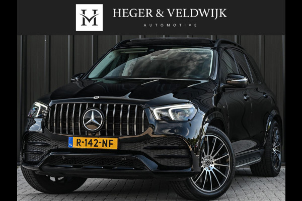 Mercedes-Benz GLE 350 de 4MATIC Premium Plus AMG Line | Panoramadak | Burmester | HUD | Luchtvering | Memory Seats | Trekhaak | Ambiance Interieur | Stoel + Stuurverwarming |