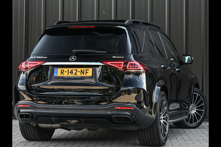 Mercedes-Benz GLE 350 de 4MATIC Premium Plus AMG Line | Panoramadak | Burmester | HUD | Luchtvering | Memory Seats | Trekhaak | Ambiance Interieur | Stoel + Stuurverwarming |