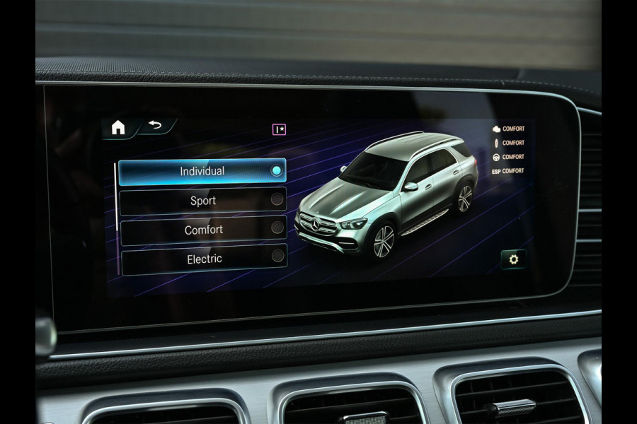 Mercedes-Benz GLE 350 de 4MATIC Premium Plus AMG Line | Panoramadak | Burmester | HUD | Luchtvering | Memory Seats | Trekhaak | Ambiance Interieur | Stoel + Stuurverwarming |
