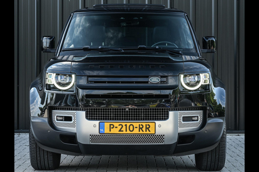 Land Rover Defender 110 2.0 P400e 110 X-Dynamic S | Panoramadak | 360 Camera | Adaptive Cruise Control | Stuur + Stoelverwarming | Trekhaak | Keyless Entry |