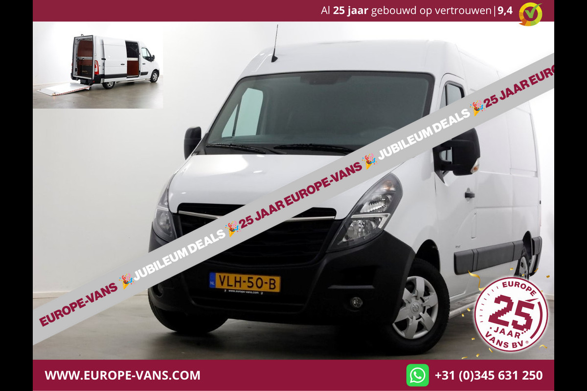 Opel Movano 2.3 Turbo 136pk L2H2 Airco/Camera Laadklep 500kg 08-2021
