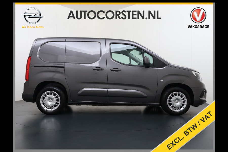 Opel Combo 1.5D 102PK L1H1 Koelkast+Inbouwladen Airco Navi Stoelverwarming Apple Carplay Android Auto Cruise Control DAB Bluetooth Pdc Euro 6 Achterklep Schuifdeur Wandbetimmering Betonplex Vloer 1e Eigenaar Dealeronderhouden Origineel Nederlandse Auto