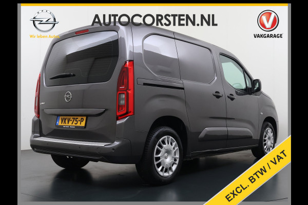 Opel Combo 1.5D 102PK L1H1 Koelkast+Inbouwladen Airco Navi Stoelverwarming Apple Carplay Android Auto Cruise Control DAB Bluetooth Pdc Euro 6 Achterklep Schuifdeur Wandbetimmering Betonplex Vloer 1e Eigenaar Dealeronderhouden Origineel Nederlandse Auto