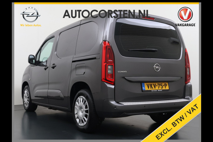 Opel Combo 1.5D 102PK L1H1 Koelkast+Inbouwladen Airco Navi Stoelverwarming Apple Carplay Android Auto Cruise Control DAB Bluetooth Pdc Euro 6 Achterklep Schuifdeur Wandbetimmering Betonplex Vloer 1e Eigenaar Dealeronderhouden Origineel Nederlandse Auto