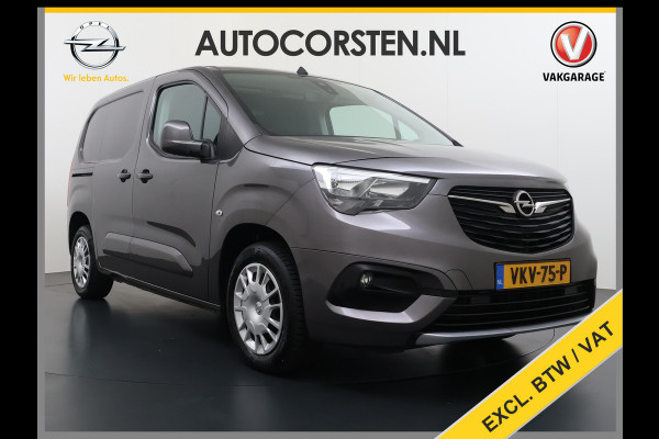 Opel Combo 1.5D 102PK L1H1 Koelkast+Inbouwladen Airco Navi Stoelverwarming Apple Carplay Android Auto Cruise Control DAB Bluetooth Pdc Euro 6 Achterklep Schuifdeur Wandbetimmering Betonplex Vloer 1e Eigenaar Dealeronderhouden Origineel Nederlandse Auto