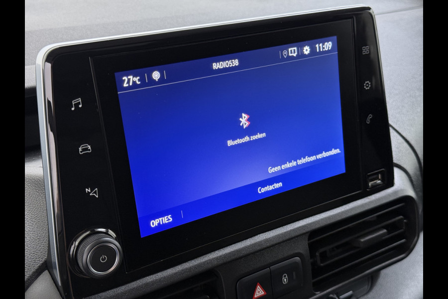 Opel Combo 1.5D 102PK L1H1 Koelkast+Inbouwladen Airco Navi Stoelverwarming Apple Carplay Android Auto Cruise Control DAB Bluetooth Pdc Euro 6 Achterklep Schuifdeur Wandbetimmering Betonplex Vloer 1e Eigenaar Dealeronderhouden Origineel Nederlandse Auto