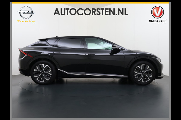 Kia Ev6 Plus 77.4kWh SOH 100% Trekhaak Adap.Cruise Warmtepomp Leder+Ventilatie+Verwarming Meridian®-Surround Verwarmd Stuur+Achterbank N Stoel-Memory Elek.Achterklep Privacy Glas USB Bluetooth DAB ESP Lane Assist 1.600KG Trekgewicht Dealeronderhouden