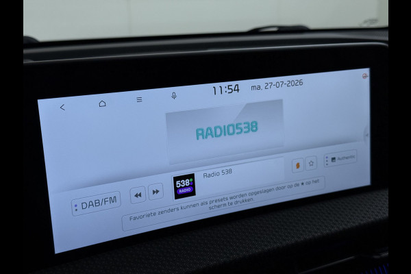 Kia Ev6 Plus 77.4kWh SOH 100% Trekhaak Adap.Cruise Warmtepomp Leder+Ventilatie+Verwarming Meridian®-Surround Verwarmd Stuur+Achterbank N Stoel-Memory Elek.Achterklep Privacy Glas USB Bluetooth DAB ESP Lane Assist 1.600KG Trekgewicht Dealeronderhouden