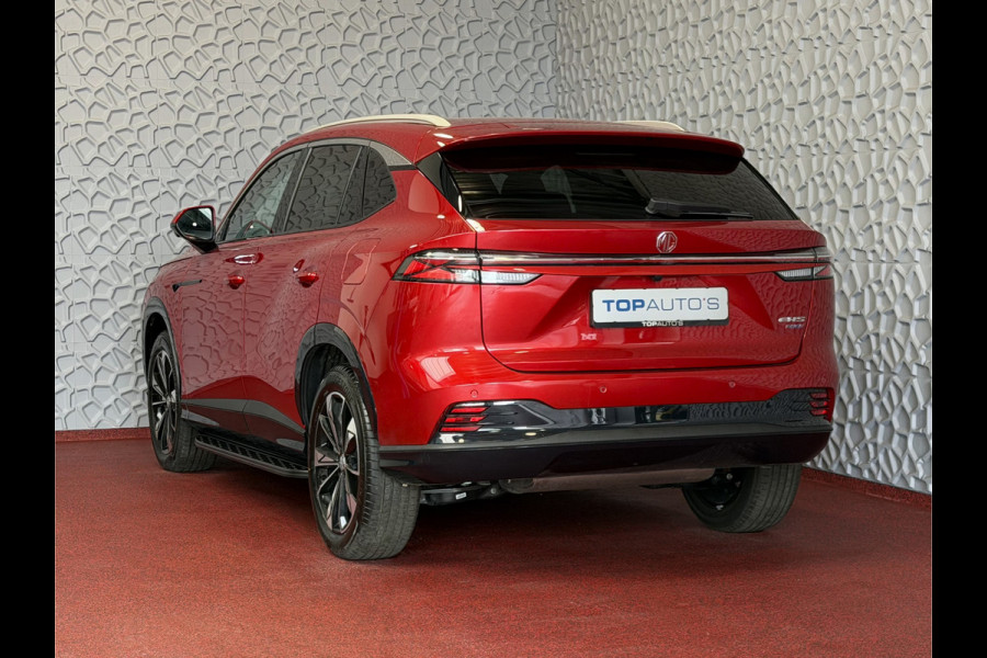 MG MG HS PHEV 1.5 TGDI LUXURY PHEV PLUG-IN HYBRIDE | LEER | 272PK NIEUWE AUTO | >1.000 KM TOTAAL BEREIK | 360° CAMERA | ELEKTRISCHE ACHTERKLEP