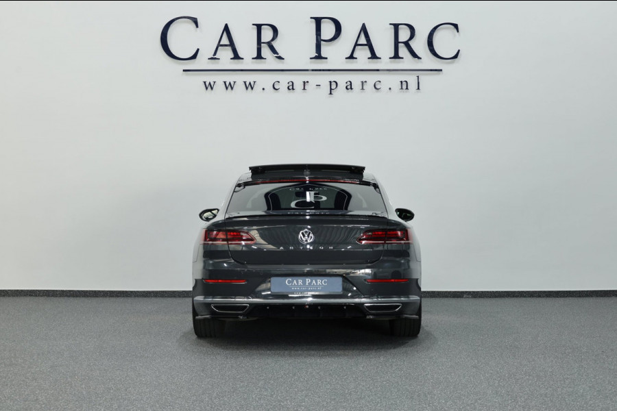 Volkswagen Arteon 2.0 TSI 3x R-line MAXTON/VIRTUAL/SFEER/PANO/HAF LEER+ALCANTARA+MASSAGE/KEYLESS/20"/CAM/LINE/ACC/12 MDN GARANTIE!