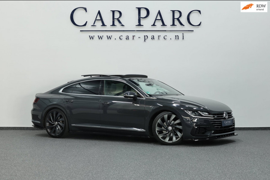Volkswagen Arteon 2.0 TSI 3x R-line MAXTON/VIRTUAL/SFEER/PANO/HAF LEER+ALCANTARA+MASSAGE/KEYLESS/20"/CAM/LINE/ACC/12 MDN GARANTIE!