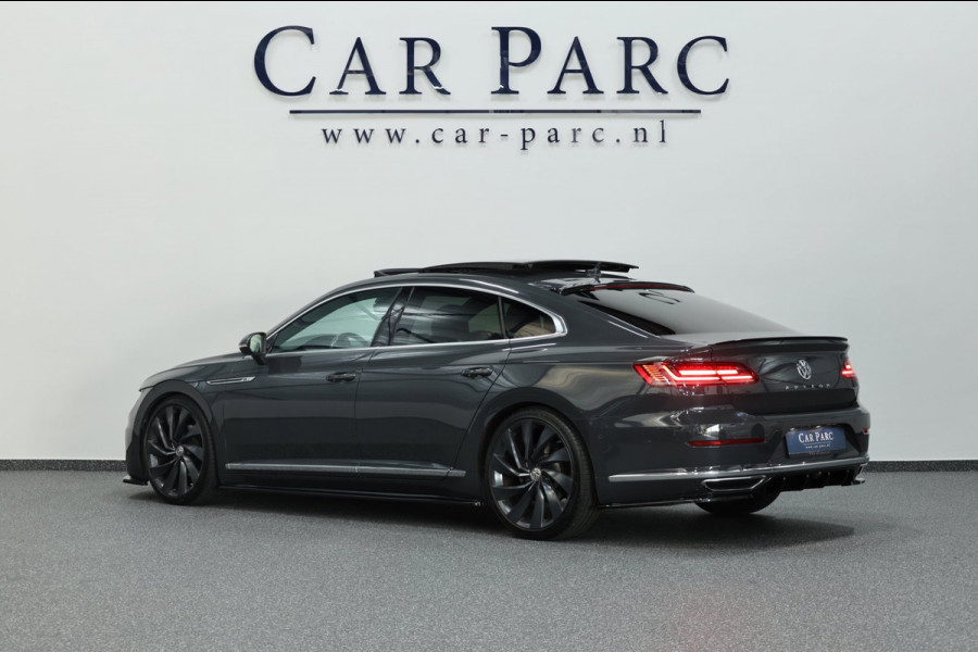 Volkswagen Arteon 2.0 TSI 3x R-line MAXTON/VIRTUAL/SFEER/PANO/HAF LEER+ALCANTARA+MASSAGE/KEYLESS/20"/CAM/LINE/ACC/12 MDN GARANTIE!