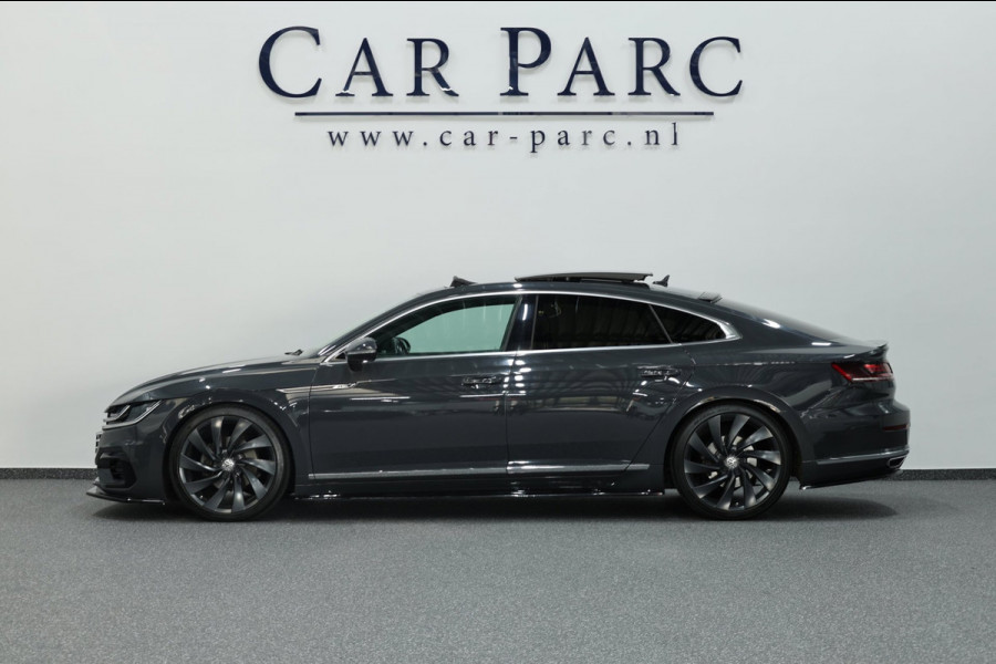 Volkswagen Arteon 2.0 TSI 3x R-line MAXTON/VIRTUAL/SFEER/PANO/HAF LEER+ALCANTARA+MASSAGE/KEYLESS/20"/CAM/LINE/ACC/12 MDN GARANTIE!