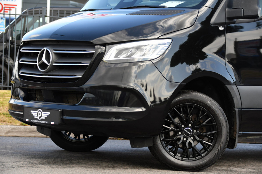 Mercedes-Benz Sprinter 319 1.9 CDI L2H2 Pro Black Edition FACELIFT! Adaptieve Cruise, luchtvering, Camera, LED, 10,5'' Mbux, Standkachel, Stoelverwarming, Sensoren, Uniek!