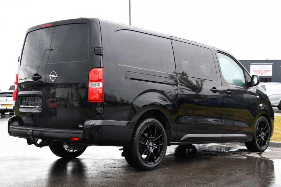 Opel Vivaro 2.2 BlueHDI L3 DC Black Edition FULL OPTIONS! Adaptieve Cruise, Camera, Virtual, 2 x Schuifdeur, Leder, Stuur/Stoel verwarming, 180pk, Automaat, LED, Uniek!