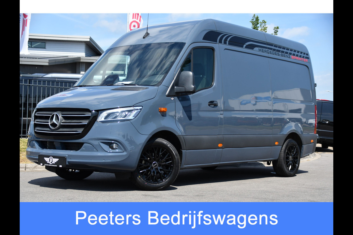 Mercedes-Benz Sprinter 315 1.9 CDI L2 Pro PB Edition FACELIFT! Adaptieve Cruise, Camera, Carplay, LED, Automaat, 10,5'' Mbux, 150pk, Clima, binnenspiegel camera, Uniek!
