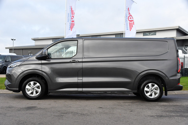 Ford E-Transit Custom 340 L2H1 Limited 65 kWh Virtual, Adaptieve Cruise, Camera, Carplay, Stoelverwarming, LED, 218pk, NAVI, Uniek!