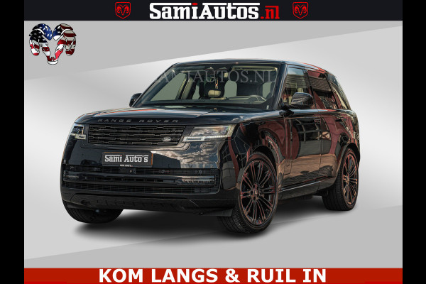 Land Rover Range Rover P550e 551 PK GARANTIE TOT 14-03-2029 | ACHTERAS BESTURING | SOFT CLOSE | HEAD-UP | FACELIFT MODEL | 23 INCH VELGEN | PANORAMADAK | STUURVERWARMING | STOEL KOELING | Incl btw | Fabrieksgarantie tot 14-03-2029 – Geniet van gemoedsrust met uitgebreide dekking tot deze datum.
