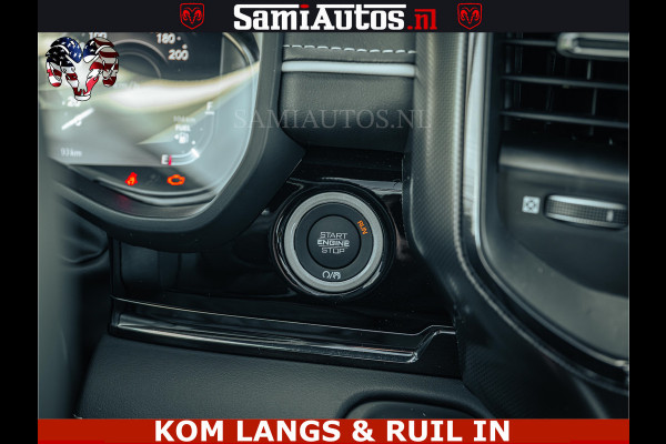 Dodge Ram Limited H.O 540PK 706Nm | Massage + Full Option | De Meest Luxe en Volle Pick-Up in zijn Klasse | Comfortabele Dubbele Cabine met Royale 5 Zitplaatsen | BPM vrij | Nu Leverbaar uit Voorraad | Voorraad Nr 2326 - 5169 | De specialist in Amerikaanse pick‑ups in Nederland en Europa.
