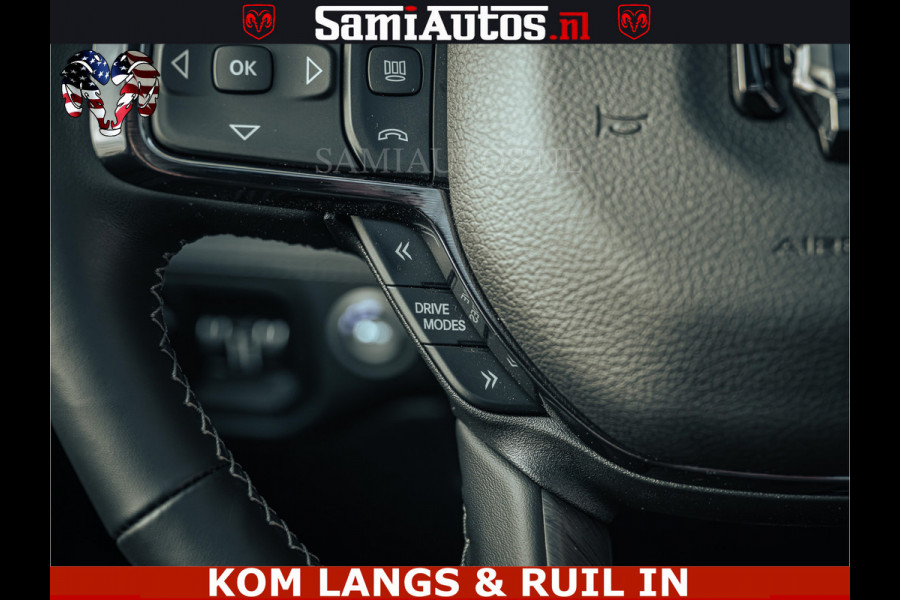 Dodge Ram Limited H.O 540PK 706Nm | Massage + Full Option | De Meest Luxe en Volle Pick-Up in zijn Klasse | Comfortabele Dubbele Cabine met Royale 5 Zitplaatsen | BPM vrij | Nu Leverbaar uit Voorraad | Voorraad Nr 2326 - 5169 | De specialist in Amerikaanse pick‑ups in Nederland en Europa.