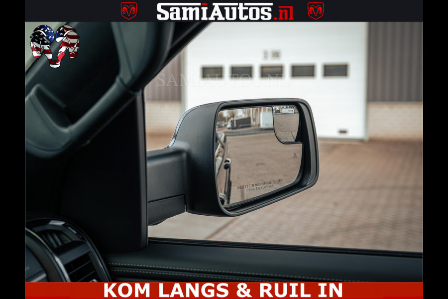 Dodge Ram Limited H.O 540PK 706Nm | Massage + Full Option | De Meest Luxe en Volle Pick-Up in zijn Klasse | Comfortabele Dubbele Cabine met Royale 5 Zitplaatsen | BPM vrij | Nu Leverbaar uit Voorraad | Voorraad Nr 2326 - 5169 | De specialist in Amerikaanse pick‑ups in Nederland en Europa.