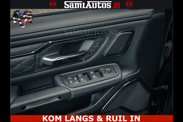 Dodge Ram Limited H.O 540PK 706Nm | Massage + Full Option | De Meest Luxe en Volle Pick-Up in zijn Klasse | Comfortabele Dubbele Cabine met Royale 5 Zitplaatsen | BPM vrij | Nu Leverbaar uit Voorraad | Voorraad Nr 2326 - 5169 | De specialist in Amerikaanse pick‑ups in Nederland en Europa.