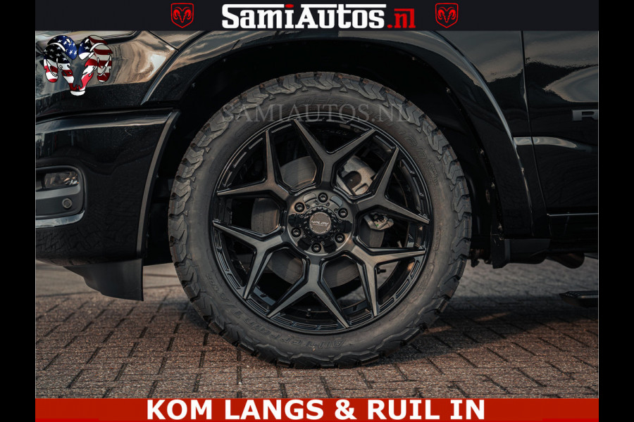 Dodge Ram Limited H.O 540PK 706Nm | Massage + Full Option | De Meest Luxe en Volle Pick-Up in zijn Klasse | Comfortabele Dubbele Cabine met Royale 5 Zitplaatsen | BPM vrij | Nu Leverbaar uit Voorraad | Voorraad Nr 2326 - 5169 | De specialist in Amerikaanse pick‑ups in Nederland en Europa.
