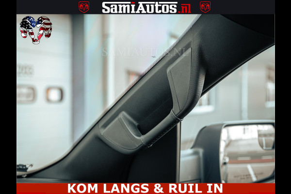 Dodge Ram Limited H.O 540PK 706Nm | Massage + Full Option | De Meest Luxe en Volle Pick-Up in zijn Klasse | Comfortabele Dubbele Cabine met Royale 5 Zitplaatsen | BPM vrij | Nu Leverbaar uit Voorraad | Voorraad Nr 2326 - 5169 | De specialist in Amerikaanse pick‑ups in Nederland en Europa.