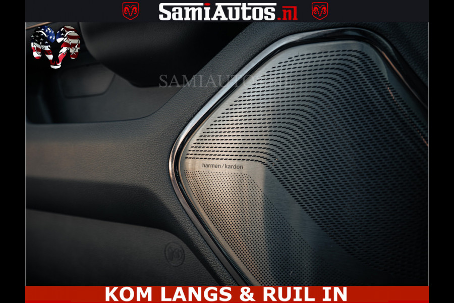 Dodge Ram Limited H.O 540PK 706Nm | Massage + Full Option | De Meest Luxe en Volle Pick-Up in zijn Klasse | Comfortabele Dubbele Cabine met Royale 5 Zitplaatsen | BPM vrij | Nu Leverbaar uit Voorraad | Voorraad Nr 2326 - 5169 | De specialist in Amerikaanse pick‑ups in Nederland en Europa.