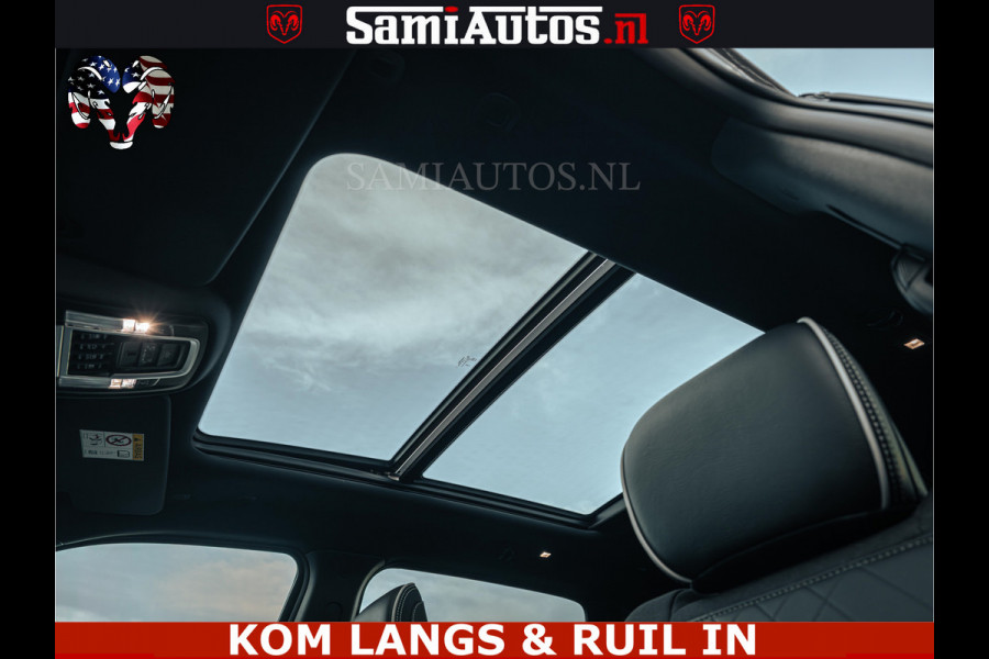 Dodge Ram Limited H.O 540PK 706Nm | Massage + Full Option | De Meest Luxe en Volle Pick-Up in zijn Klasse | Comfortabele Dubbele Cabine met Royale 5 Zitplaatsen | BPM vrij | Nu Leverbaar uit Voorraad | Voorraad Nr 2326 - 5169 | De specialist in Amerikaanse pick‑ups in Nederland en Europa.