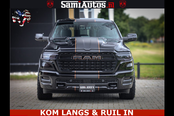 Dodge Ram LIMITED SPORT H.O 540HP 706Nm | Massage + Full Option | De Meest Luxe en Volle Pick-Up in zijn Klasse | Comfortabele Dubbele Cabine met Royale 5 Zitplaatsen | BPM vrij | Nu Leverbaar uit Voorraad | Voorraad Nr 2355 - 5149 | De specialist in Amerikaanse pick‑ups in Nederland en Europa.