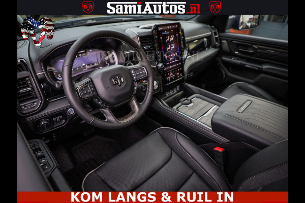 Dodge Ram LIMITED SPORT H.O 540HP 706Nm | Massage + Full Option | De Meest Luxe en Volle Pick-Up in zijn Klasse | Comfortabele Dubbele Cabine met Royale 5 Zitplaatsen | BPM vrij | Nu Leverbaar uit Voorraad | Voorraad Nr 2355 - 5149 | De specialist in Amerikaanse pick‑ups in Nederland en Europa.