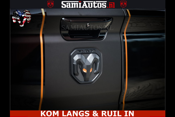Dodge Ram LIMITED SPORT H.O 540HP 706Nm | Massage + Full Option | De Meest Luxe en Volle Pick-Up in zijn Klasse | Comfortabele Dubbele Cabine met Royale 5 Zitplaatsen | BPM vrij | Nu Leverbaar uit Voorraad | Voorraad Nr 2355 - 5149 | De specialist in Amerikaanse pick‑ups in Nederland en Europa.