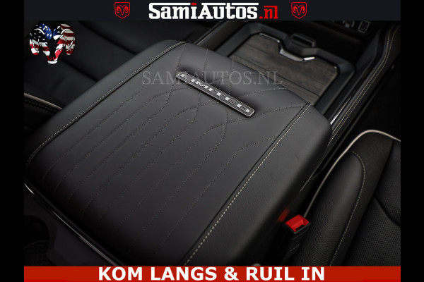Dodge Ram LIMITED SPORT H.O 540HP 706Nm | Massage + Full Option | De Meest Luxe en Volle Pick-Up in zijn Klasse | Comfortabele Dubbele Cabine met Royale 5 Zitplaatsen | BPM vrij | Nu Leverbaar uit Voorraad | Voorraad Nr 2355 - 5149 | De specialist in Amerikaanse pick‑ups in Nederland en Europa.