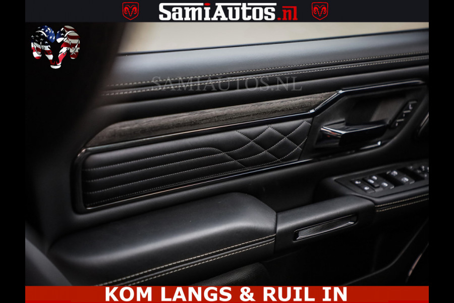 Dodge Ram LIMITED SPORT H.O 540HP 706Nm | Massage + Full Option | De Meest Luxe en Volle Pick-Up in zijn Klasse | Comfortabele Dubbele Cabine met Royale 5 Zitplaatsen | BPM vrij | Nu Leverbaar uit Voorraad | Voorraad Nr 2355 - 5149 | De specialist in Amerikaanse pick‑ups in Nederland en Europa.