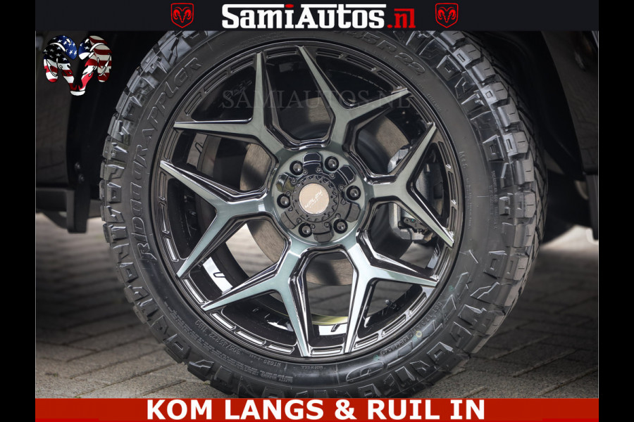 Dodge Ram LIMITED SPORT H.O 540HP 706Nm | Massage + Full Option | De Meest Luxe en Volle Pick-Up in zijn Klasse | Comfortabele Dubbele Cabine met Royale 5 Zitplaatsen | BPM vrij | Nu Leverbaar uit Voorraad | Voorraad Nr 2355 - 5149 | De specialist in Amerikaanse pick‑ups in Nederland en Europa.