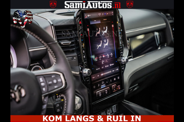 Dodge Ram LIMITED SPORT H.O 540HP 706Nm | Massage + Full Option | De Meest Luxe en Volle Pick-Up in zijn Klasse | Comfortabele Dubbele Cabine met Royale 5 Zitplaatsen | BPM vrij | Nu Leverbaar uit Voorraad | Voorraad Nr 2355 - 5149 | De specialist in Amerikaanse pick‑ups in Nederland en Europa.