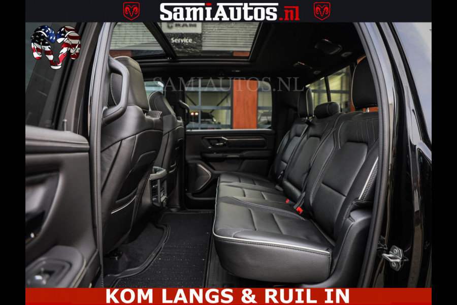 Dodge Ram LIMITED SPORT H.O 540HP 706Nm | Massage + Full Option | De Meest Luxe en Volle Pick-Up in zijn Klasse | Comfortabele Dubbele Cabine met Royale 5 Zitplaatsen | BPM vrij | Nu Leverbaar uit Voorraad | Voorraad Nr 2355 - 5149 | De specialist in Amerikaanse pick‑ups in Nederland en Europa.