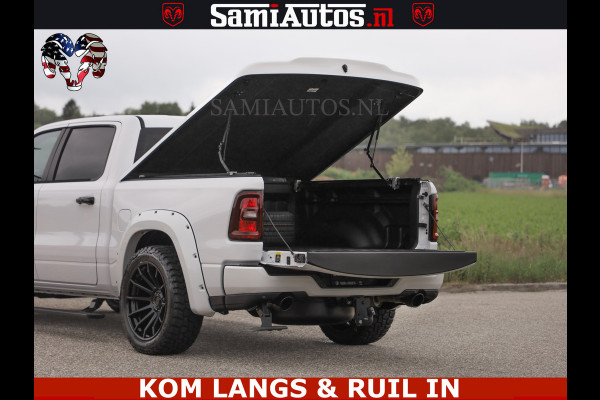 Dodge Ram HUD | 420PK | LUCHTVERING | PANO | PASSAGIERSSCHERM | BOM EN BOM VOL | Comfortabele Dubbele Cabine met Royale 5 Zitplaatsen | DODGE RAM PREMIUM LARAMIE EDITION | Voorraad Nr 2230 - 8765 | De specialist in Amerikaanse pick‑ups in Nederland en Europa.