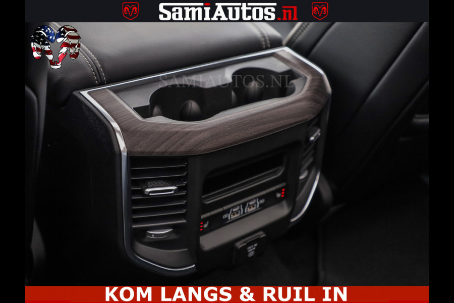 Dodge Ram HUD | 420PK | LUCHTVERING | PANO | PASSAGIERSSCHERM | BOM EN BOM VOL | Comfortabele Dubbele Cabine met Royale 5 Zitplaatsen | DODGE RAM PREMIUM LARAMIE EDITION | Voorraad Nr 2230 - 8765 | De specialist in Amerikaanse pick‑ups in Nederland en Europa.
