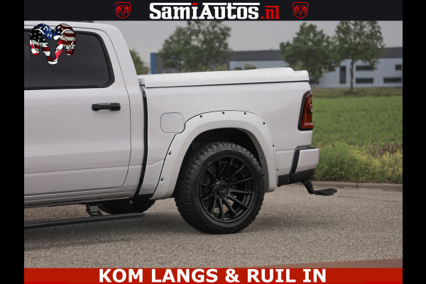 Dodge Ram HUD | 420PK | LUCHTVERING | PANO | PASSAGIERSSCHERM | BOM EN BOM VOL | Comfortabele Dubbele Cabine met Royale 5 Zitplaatsen | DODGE RAM PREMIUM LARAMIE EDITION | Voorraad Nr 2230 - 8765 | De specialist in Amerikaanse pick‑ups in Nederland en Europa.