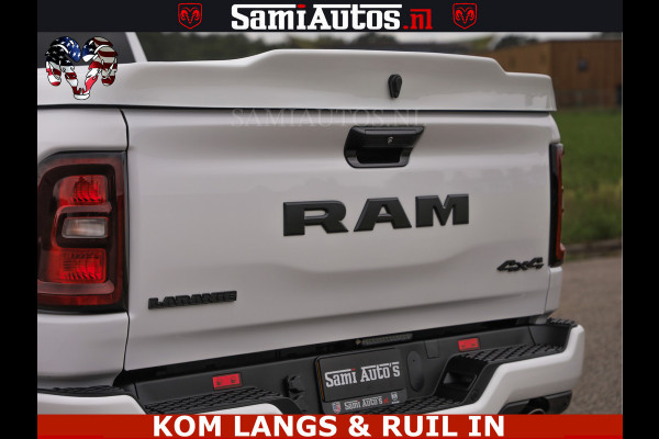 Dodge Ram HUD | 420PK | LUCHTVERING | PANO | PASSAGIERSSCHERM | BOM EN BOM VOL | Comfortabele Dubbele Cabine met Royale 5 Zitplaatsen | DODGE RAM PREMIUM LARAMIE EDITION | Voorraad Nr 2230 - 8765 | De specialist in Amerikaanse pick‑ups in Nederland en Europa.