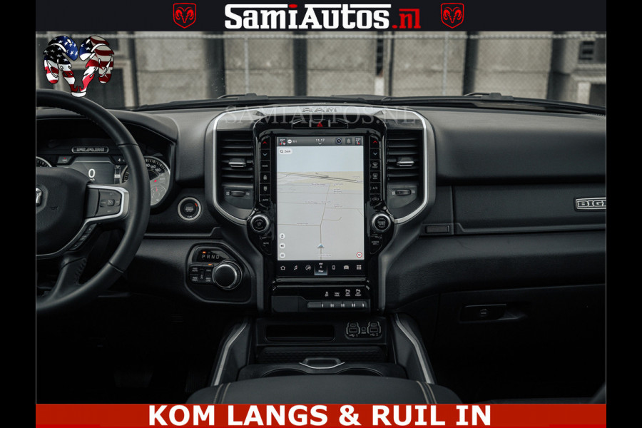 Dodge Ram SPORT | 5.7 V8 4x4 HEMI | PANORAMA DAK | GROOTSCHERM 12 INCH | LPG | Patriot Blue CREW CAB | DUBBELE CABINE | 5 PERSOONS | DC | VOORRAAD NR 2555 - 3325 | De specialist in Amerikaanse pick‑ups in Nederland en Europa.