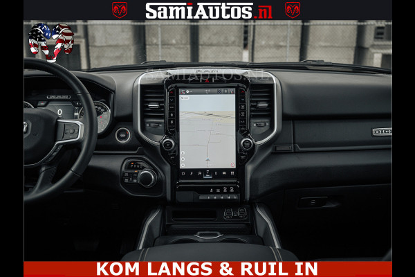 Dodge Ram SPORT | 5.7 V8 4x4 HEMI | PANORAMA DAK | GROOTSCHERM 12 INCH | LPG | Patriot Blue CREW CAB | DUBBELE CABINE | 5 PERSOONS | DC | VOORRAAD NR 2555 - 3325 | De specialist in Amerikaanse pick‑ups in Nederland en Europa.