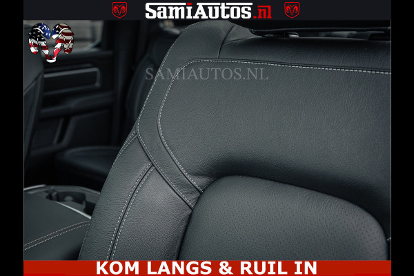 Dodge Ram SPORT | 5.7 V8 4x4 HEMI | PANORAMA DAK | GROOTSCHERM 12 INCH | LPG | Patriot Blue CREW CAB | DUBBELE CABINE | 5 PERSOONS | DC | VOORRAAD NR 2555 - 3325 | De specialist in Amerikaanse pick‑ups in Nederland en Europa.