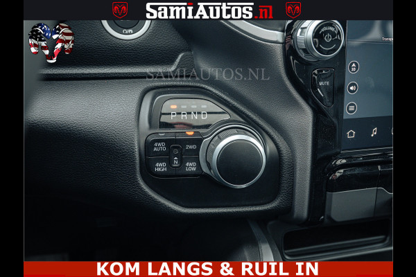 Dodge Ram SPORT | 5.7 V8 4x4 HEMI | PANORAMA DAK | GROOTSCHERM 12 INCH | LPG | Patriot Blue CREW CAB | DUBBELE CABINE | 5 PERSOONS | DC | VOORRAAD NR 2555 - 3325 | De specialist in Amerikaanse pick‑ups in Nederland en Europa.
