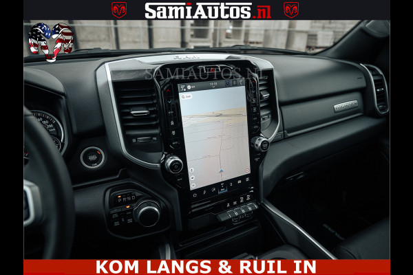 Dodge Ram SPORT | 5.7 V8 4x4 HEMI | PANORAMA DAK | GROOTSCHERM 12 INCH | LPG | Patriot Blue CREW CAB | DUBBELE CABINE | 5 PERSOONS | DC | VOORRAAD NR 2555 - 3325 | De specialist in Amerikaanse pick‑ups in Nederland en Europa.