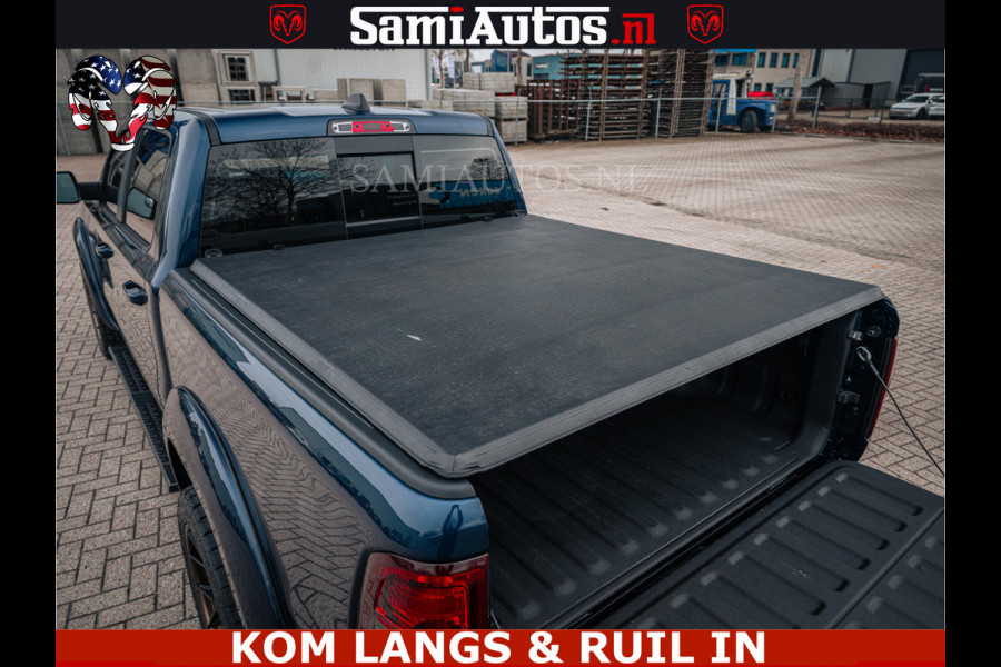 Dodge Ram SPORT | 5.7 V8 4x4 HEMI | PANORAMA DAK | GROOTSCHERM 12 INCH | LPG | Patriot Blue CREW CAB | DUBBELE CABINE | 5 PERSOONS | DC | VOORRAAD NR 2555 - 3325 | De specialist in Amerikaanse pick‑ups in Nederland en Europa.