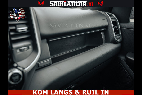 Dodge Ram SPORT | 5.7 V8 4x4 HEMI | PANORAMA DAK | GROOTSCHERM 12 INCH | LPG | Patriot Blue CREW CAB | DUBBELE CABINE | 5 PERSOONS | DC | VOORRAAD NR 2555 - 3325 | De specialist in Amerikaanse pick‑ups in Nederland en Europa.
